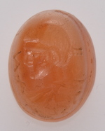 Büste eines Jünglings im Profil mit Kerykeion des Hermes im Nacken